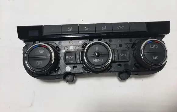 Skoda Superb B8 (3V) Interior fan control switch 3V0907044AQ
