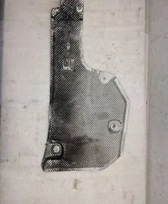 Audi A8 S8 D4 4H Heat shield in engine bay 4h0825642c