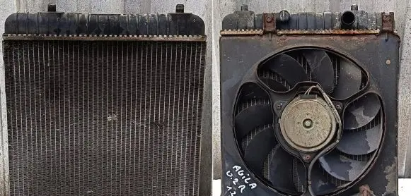 Opel Agila A Coolant radiator