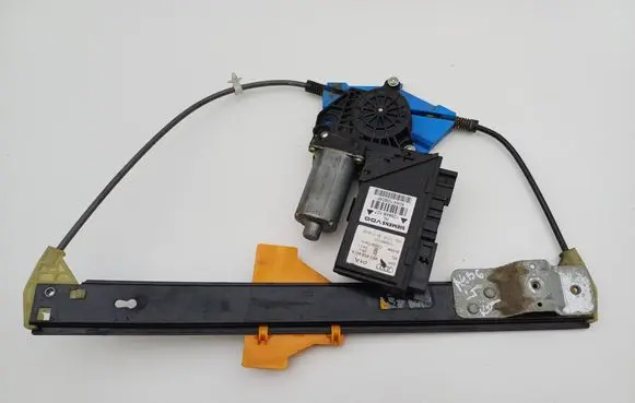 Audi A4 S4 B6 8E 8H Rear door window regulator with motor 0130821767 8E0959801A