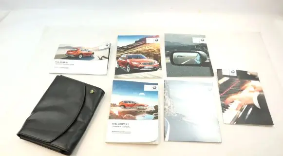 BMW X1 E84 Owners service history hand book 