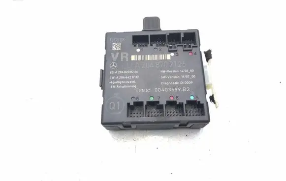 Mercedes-Benz C W204 Door control unit/module A2048702126 2048702126 K782
