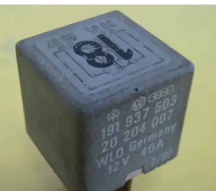 Volkswagen Golf III Other relay 191937503 20204007