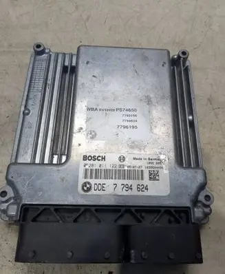 BMW 3 E46 Engine control unit/module 7796195 7794624 0281011122
