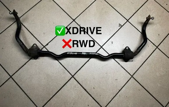 BMW 5 E60 E61 Front anti-roll bar/sway bar 6768080 31356768080 31306778225