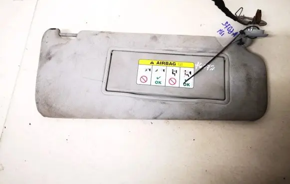 Jaguar XF Sun visor 3u5a00014da 3u5a-00014-da