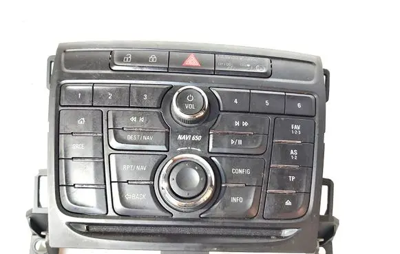Opel Zafira C Head unit multimedia control 13406661 A2C81982600