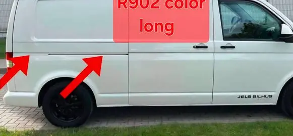 Volkswagen Transporter - Caravelle T5 Sliding door rail trim 7H3843796F