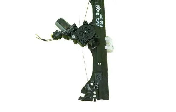 Fiat 500 Front door window regulator with motor PRZOD