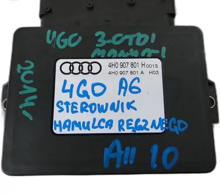 Audi A6 S6 C7 4G Trunk lid opening control unit