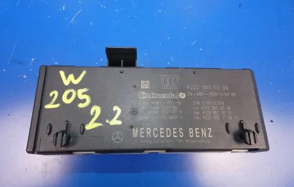 Mercedes-Benz C W205 Tailgate/trunk control unit/module A2229006008 A2229010800 01913099