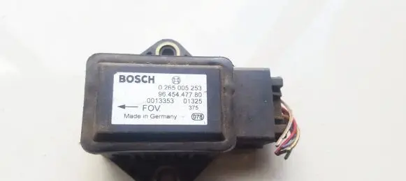 ESP acceleration yaw rate sensor