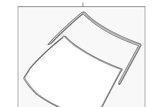 Mazda 3 Wing mirror glass BDGH63900D