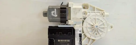 Front door window regulator motor