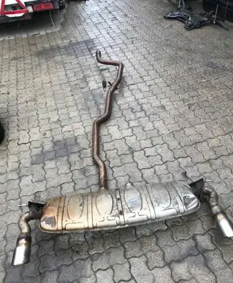 Audi Q7 4L Rear muffler/silencer tail pipe 