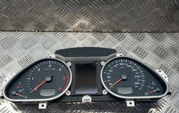 Audi A6 S6 C6 4F Speedometer (instrument cluster) 4F0920900S 4F0910900A 503000731203