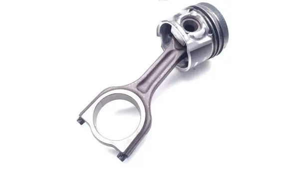 Piston with connecting rod