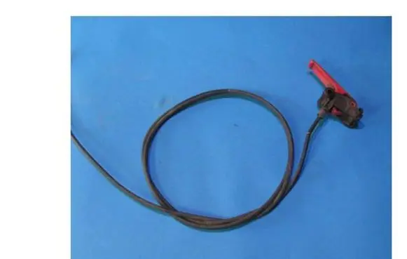Citroen Xsara Engine bonnet/hood lock release cable 537281