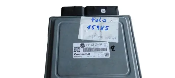 Volkswagen Polo V 6R Engine control unit/module 03F906070GF