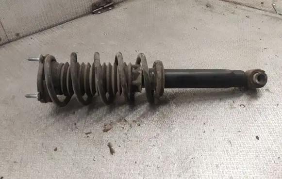 Peugeot 407 Front shock absorber with coil spring