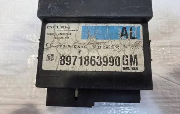 Opel Frontera B Comfort/convenience module 8971863990