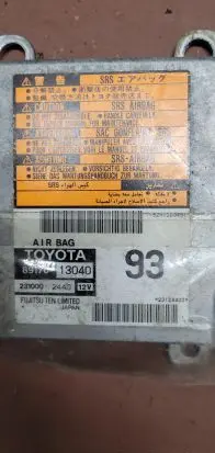 Toyota Corolla Verso E121 Airbag control unit/module