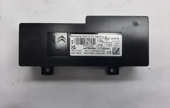 Opel Mokka B Bluetooth control unit module 9847654980