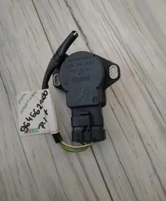 Peugeot 407 Rear height level sensor lever 9646629680