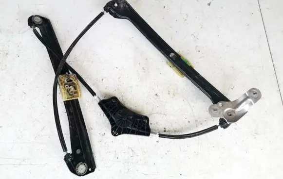 Sliding door window regulator with motor