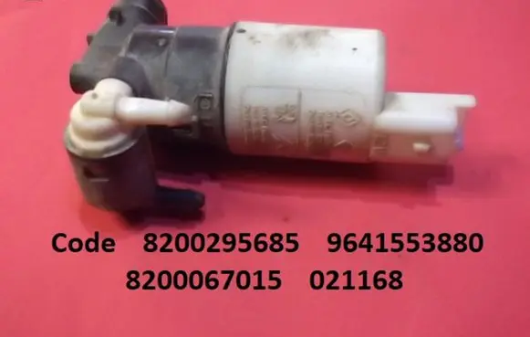 Citroen C2 Windscreen/windshield washer pump 8200295685 9641553880