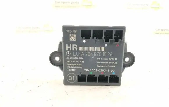 Mercedes-Benz C W204 Door control unit/module 2048701026 2048701226