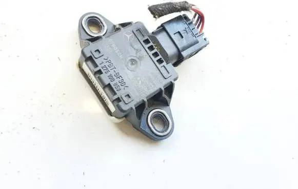 Mercedes-Benz E W212 ESP acceleration yaw rate sensor a0009059101 0265005876