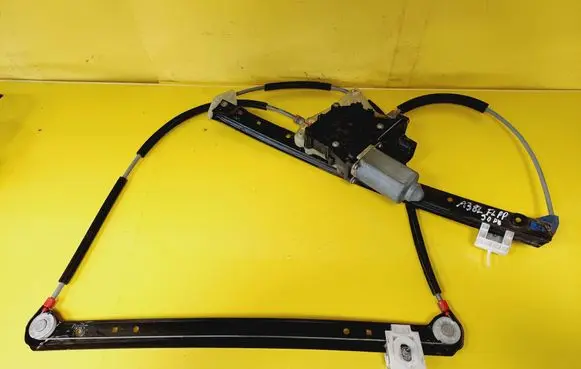 Front door window regulator with motor