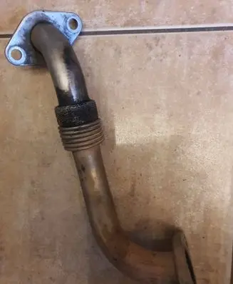 Audi A4 S4 B5 8D EGR valve line/pipe/hose 038131521j