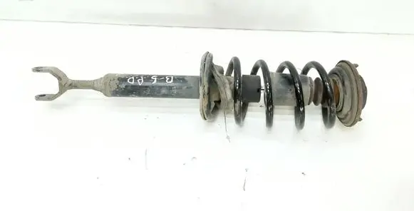 Front shock absorber with coil spring