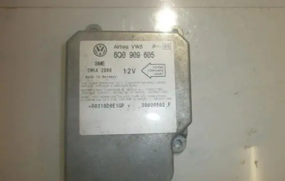 Volkswagen Golf IV Airbag control unit/module 6Q0909605 5WK42866