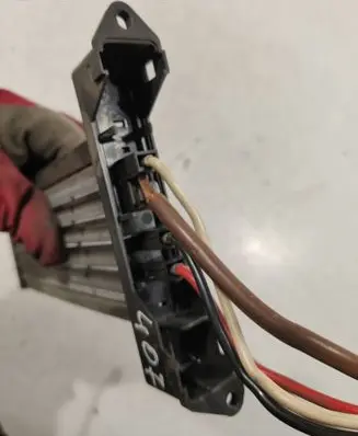 Peugeot 407 Electric cabin heater radiator