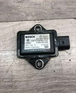 Volkswagen PASSAT B5.5 ESP acceleration yaw rate sensor 8E0907637A 0265005245 0021154