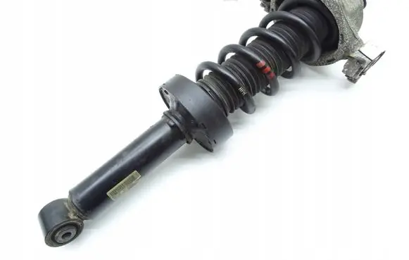Volkswagen Touareg II Rear shock absorber with coil spring 7P6513029AS