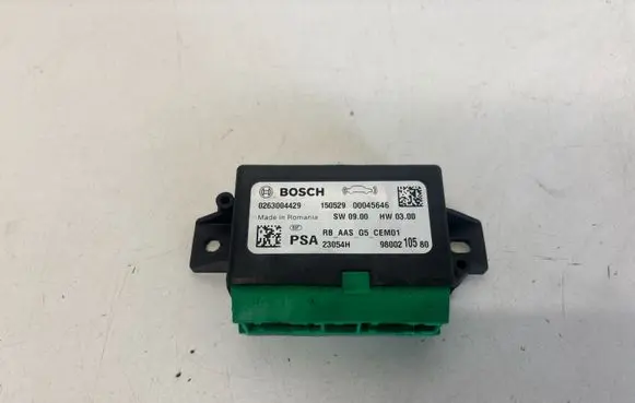 Peugeot 308 Parking PDC control unit/module 9800210580 0263004429 00045646