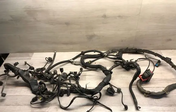 Engine installation wiring loom