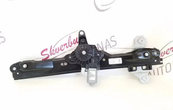 Renault Kadjar Rear door window regulator with motor 807207795R C39780100 193239