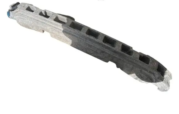 Front bumper foam support bar
