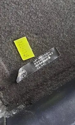 Skoda Octavia Mk2 (1Z) Parcel shelf load cover 8986000242 11217770