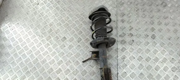 Front shock absorber with coil spring