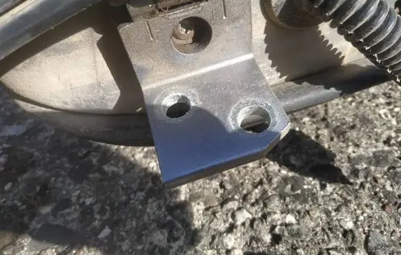 Peugeot 607 Rear door lower hinge