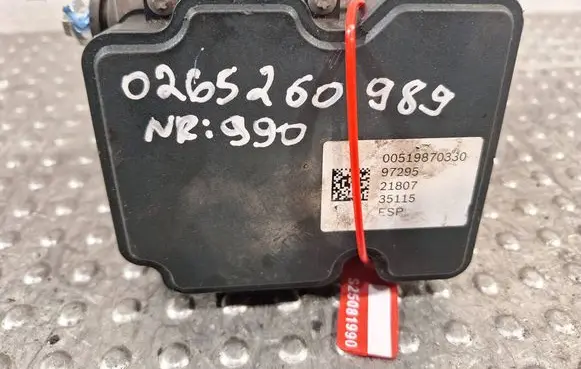 Fiat Ducato ABS control unit/module 51987033 0265956214 0265260989