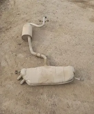 Volkswagen Touran I Muffler/silencer 30156E3311385