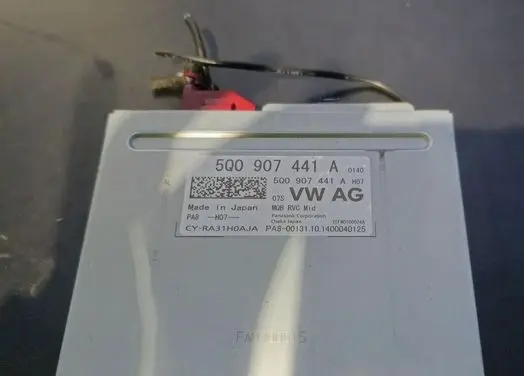 Volkswagen Golf VII Camera control unit module brak