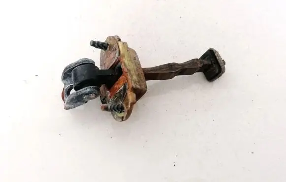Front door check strap stopper
